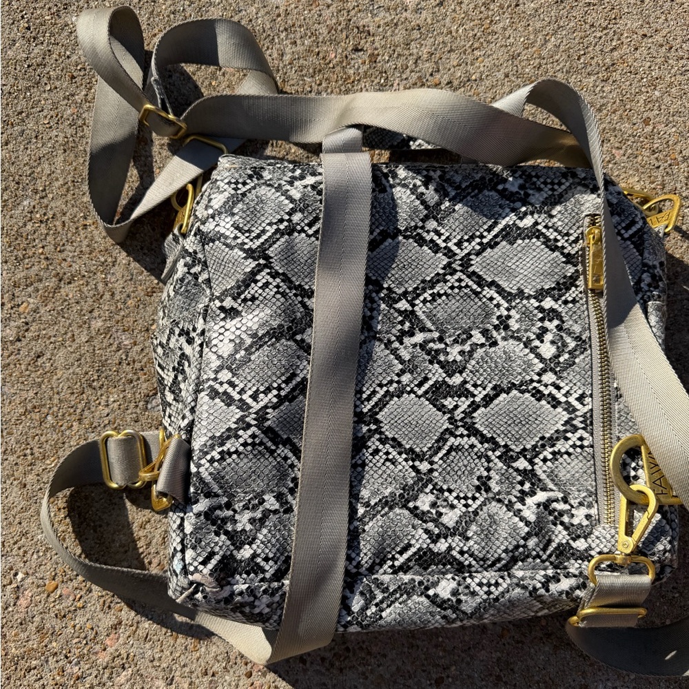 FAWN Design snakeskin backpack - image 4